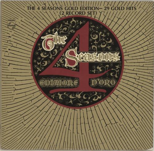 The Four Seasons Edizione D'oro (Gold Edition) UK 2-LP vinyl